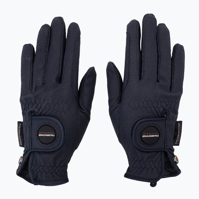 Hauke Schmidt A Touch of Class navy blue riding gloves 0111-300-36 3