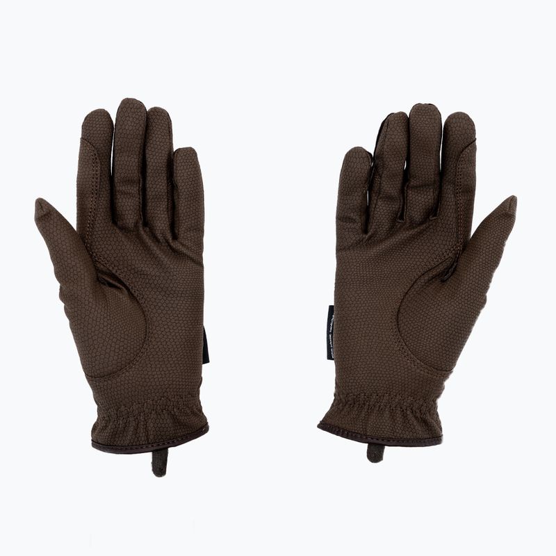 Hauke Schmidt A Touch of Class mocha riding gloves 0111-300-45 2