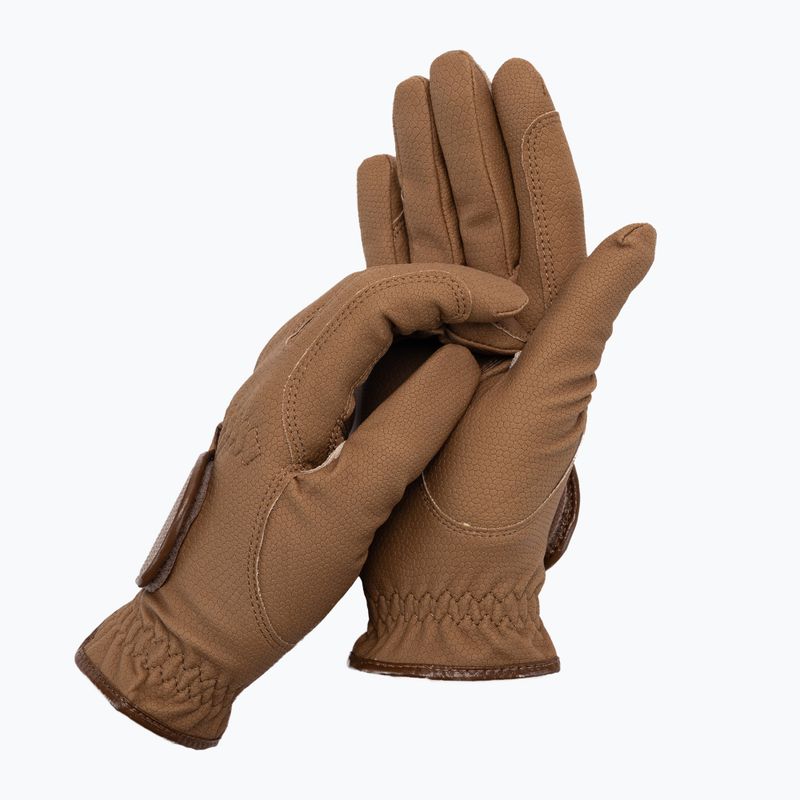 Hauke Schmidt A Touch of Magic Tack brown riding gloves 0111-301-44