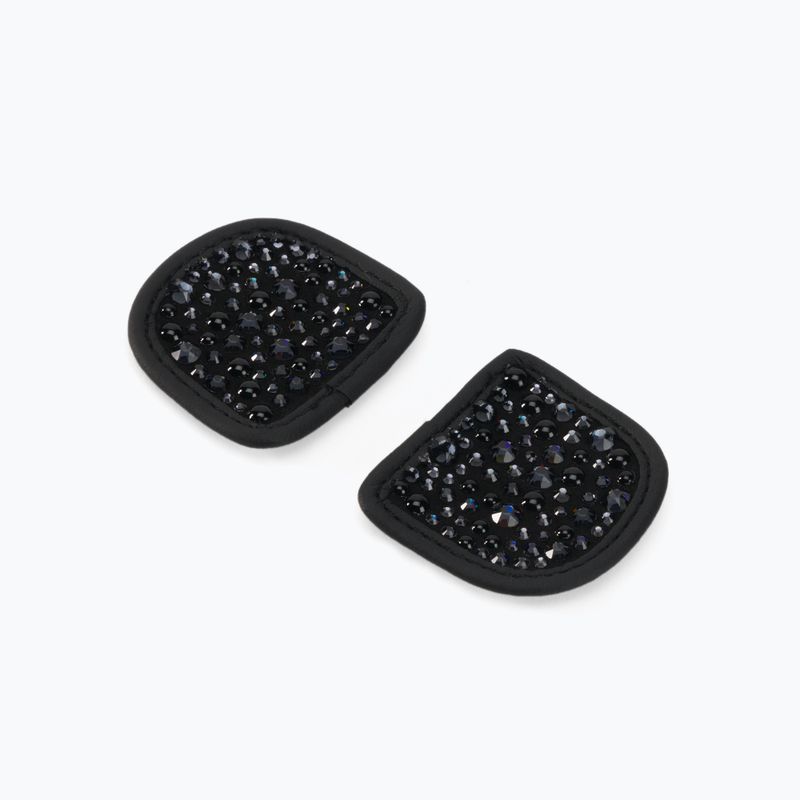 Hauke Schmidt Magic Tack Patches Glamor black 0111-399-03 equestrian glove patches
