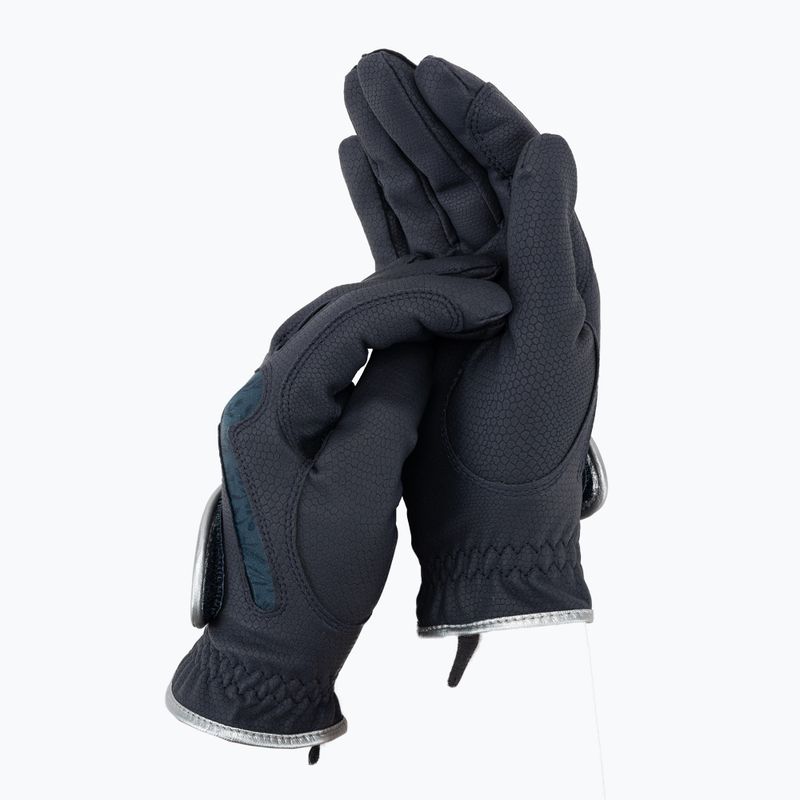 Hauke Schmidt Love Soulhorse riding gloves navy blue 0111-321-36