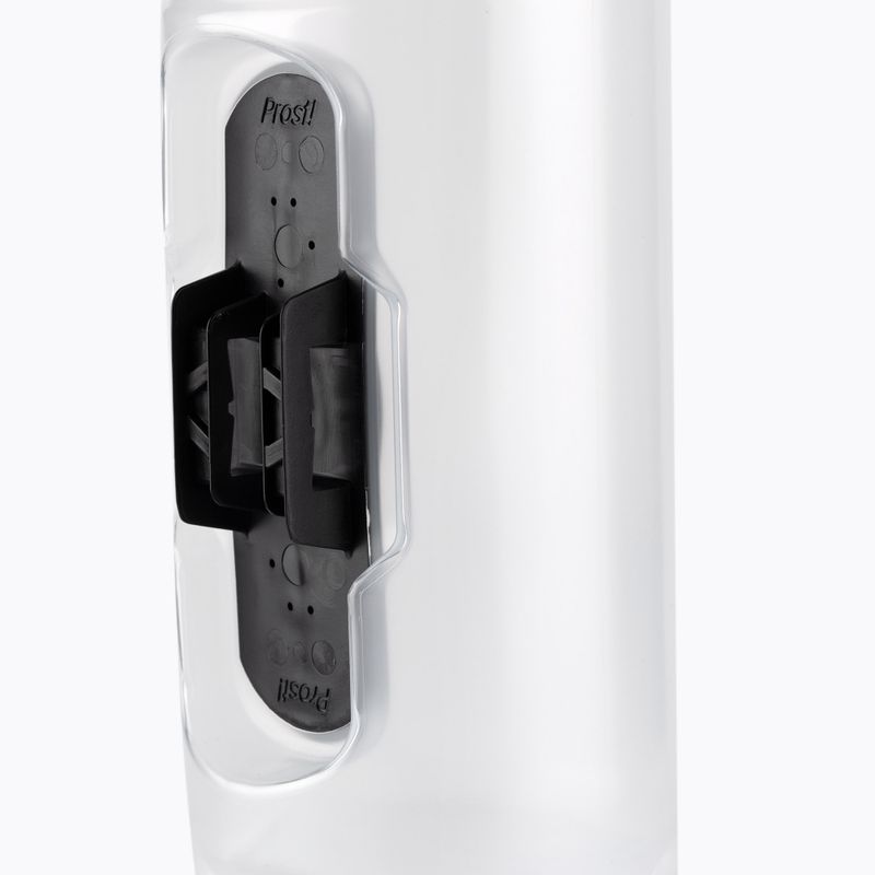 Bicycle water bottle FIDLOCK Twist 600 ml transparent white 4