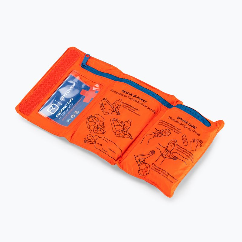 ORTOVOX First Aid Roll Doc Mini travel first aid kit orange 2330300001 2