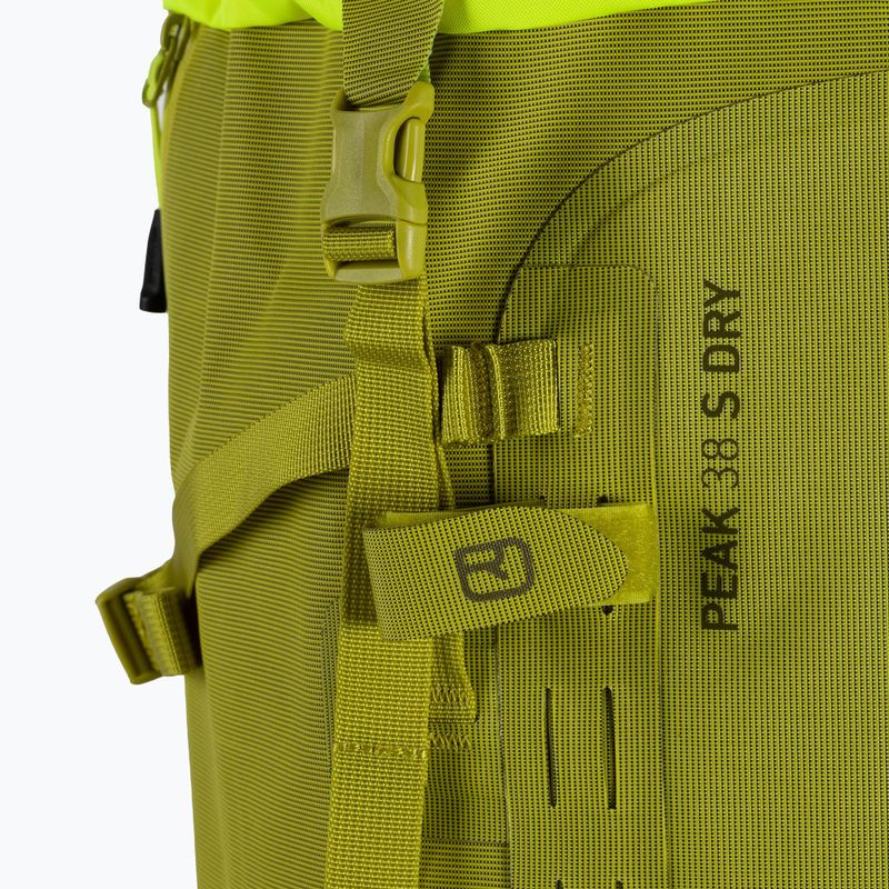 Climbing backpack ORTOVOX Peak S Dry 38 l yellow 4711000002 7