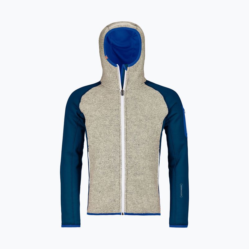 Men's Ortovox Fleece Plus Classic Knit Hoody grey 86942