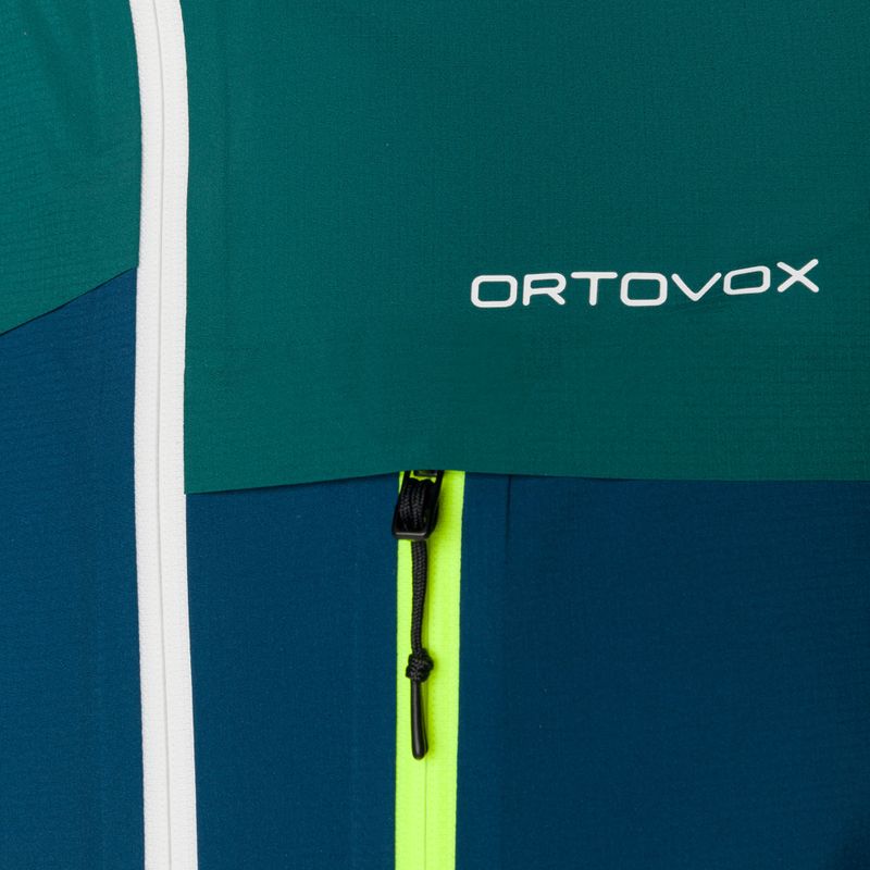 Men's ORTOVOX 2.5L Civetta blue rain jacket 7025000011 3