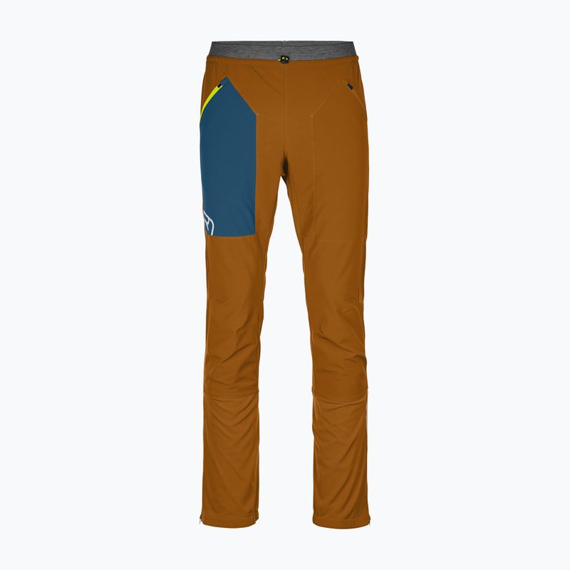 Men's softshell trousers ORTOVOX Berrino sly fox