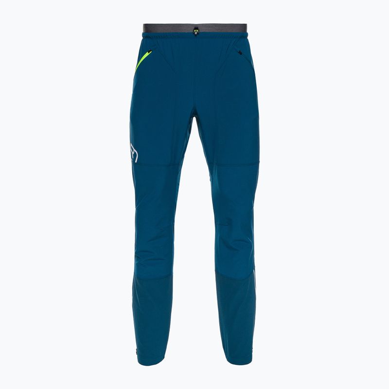 Men's softshell trousers ORTOVOX Berrino blue 6037400035