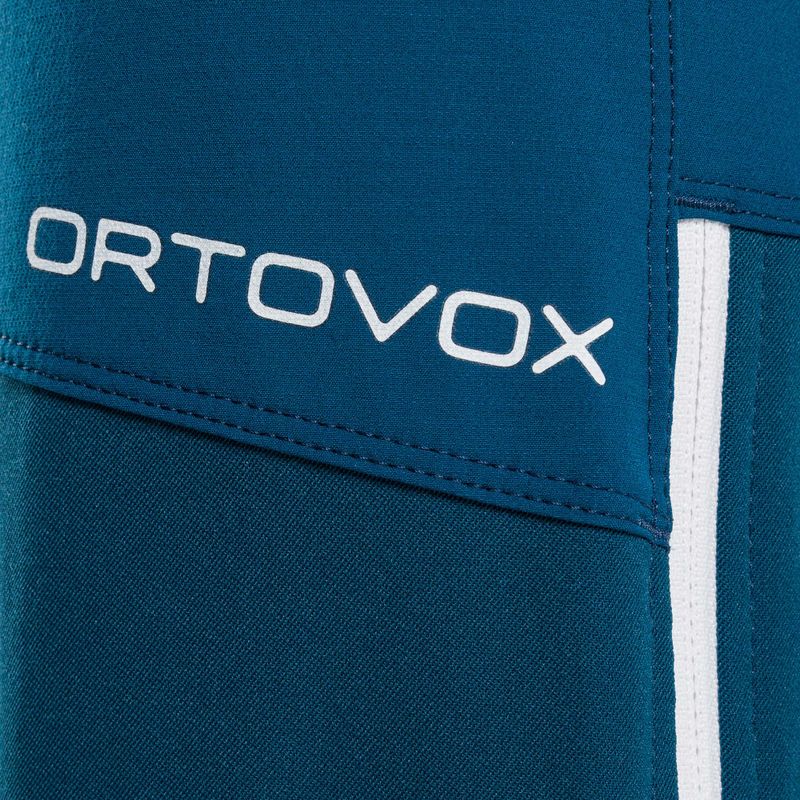 Men's softshell trousers ORTOVOX Berrino blue 6037400035 4