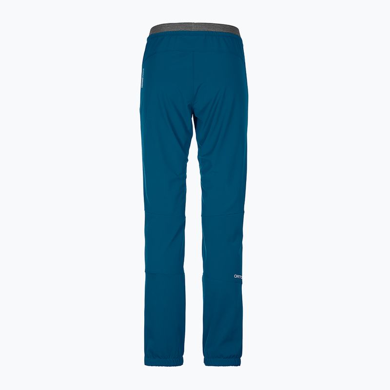 Women's softshell trousers ORTOVOX Berrino blue 6027400034 2