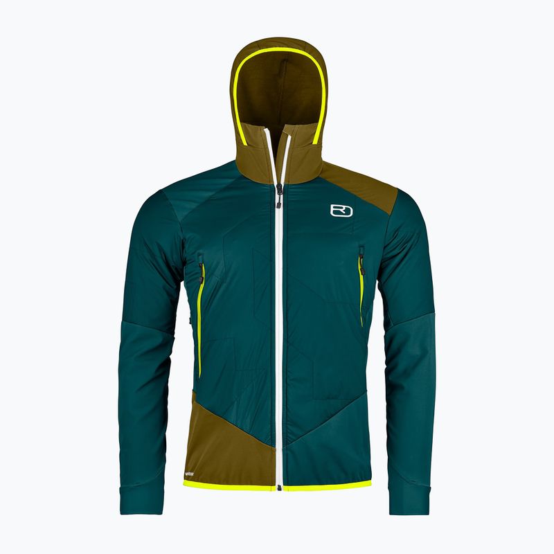 Men's skit jacket ORTOVOX Sw Col Becchei Hybrid green 6011300006 6