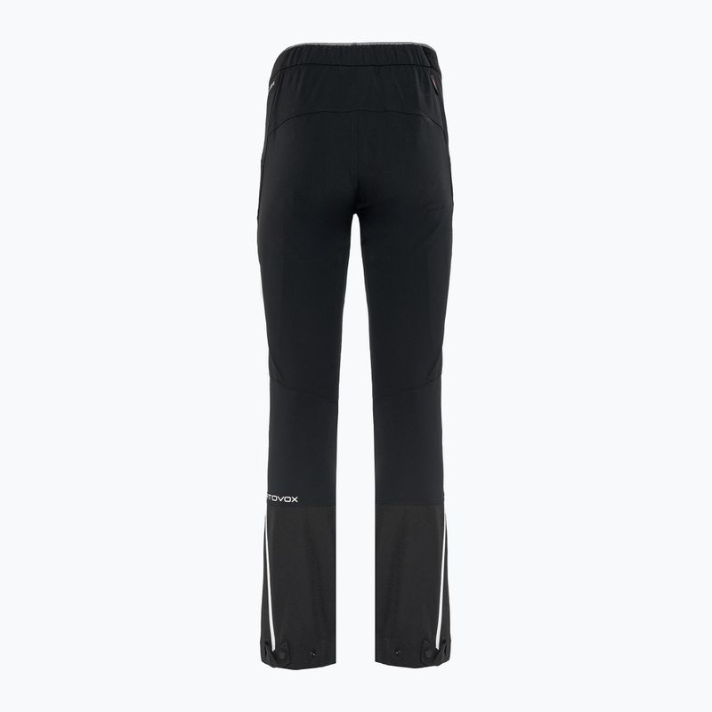 Women's skydiving trousers ORTOVOX Col Becchei black raven 2