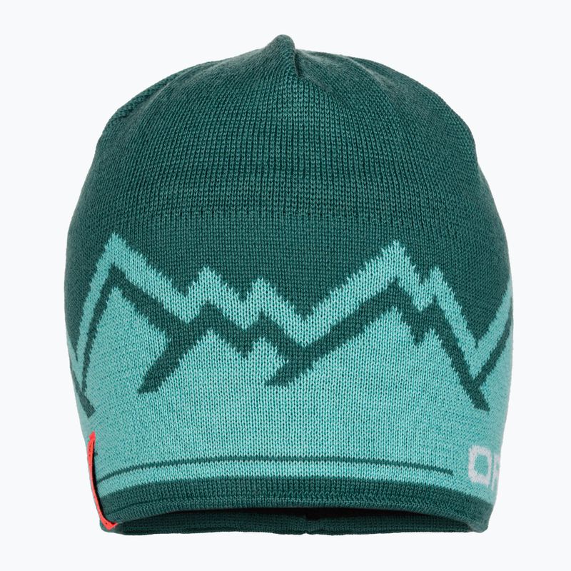 Trekking cap ORTOVOX Peak pacific green 2