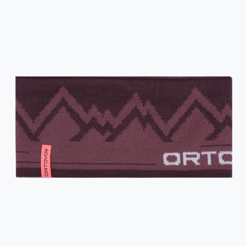 ORTOVOX Peak headband maroon 68036 2