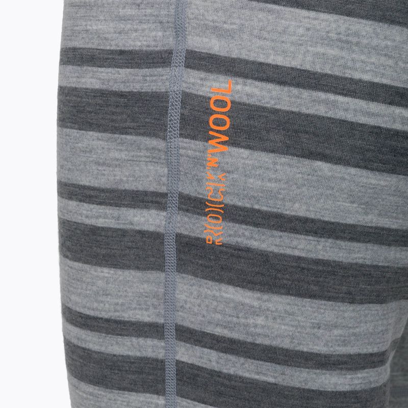Men's thermal boxer shorts ORTOVOX 185 Rock'N'Wool grey 8413200021 4
