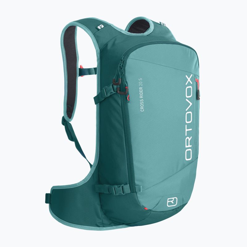 ORTOVOX Cross Rider 20 S ski backpack pacific green 5