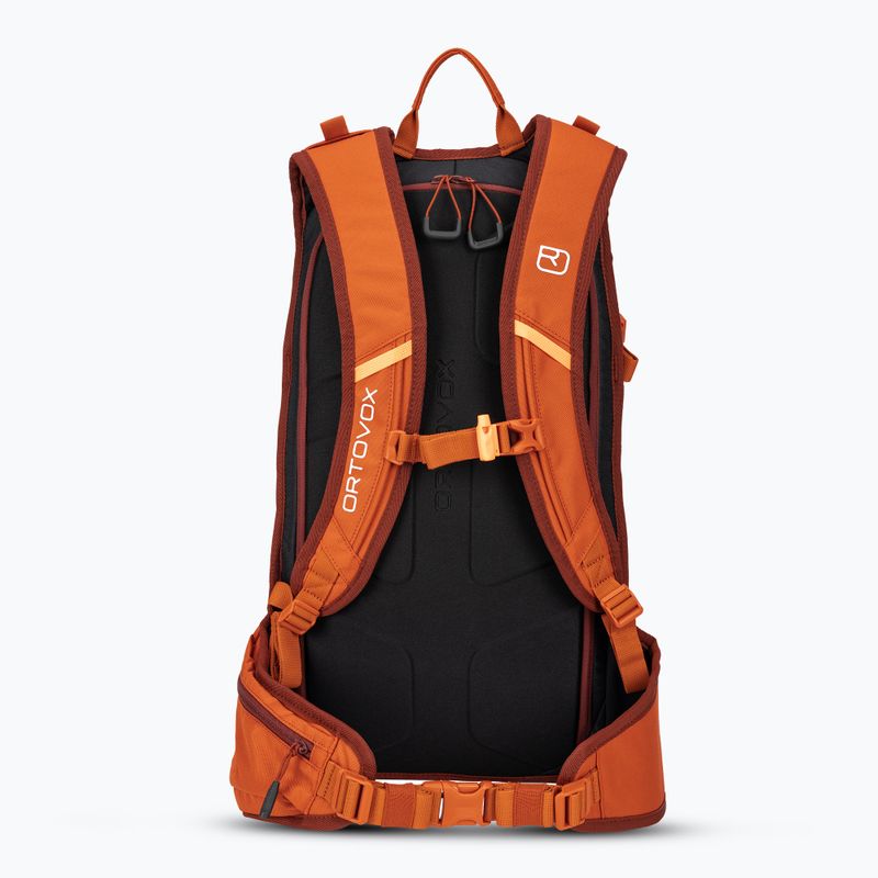 ORTOVOX Cross Rider 22 ski backpack desert orange 3