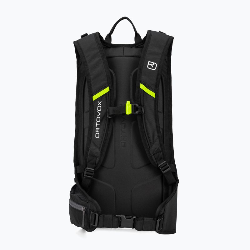 ORTOVOX Powder Rider 16 black raven ski backpack 3