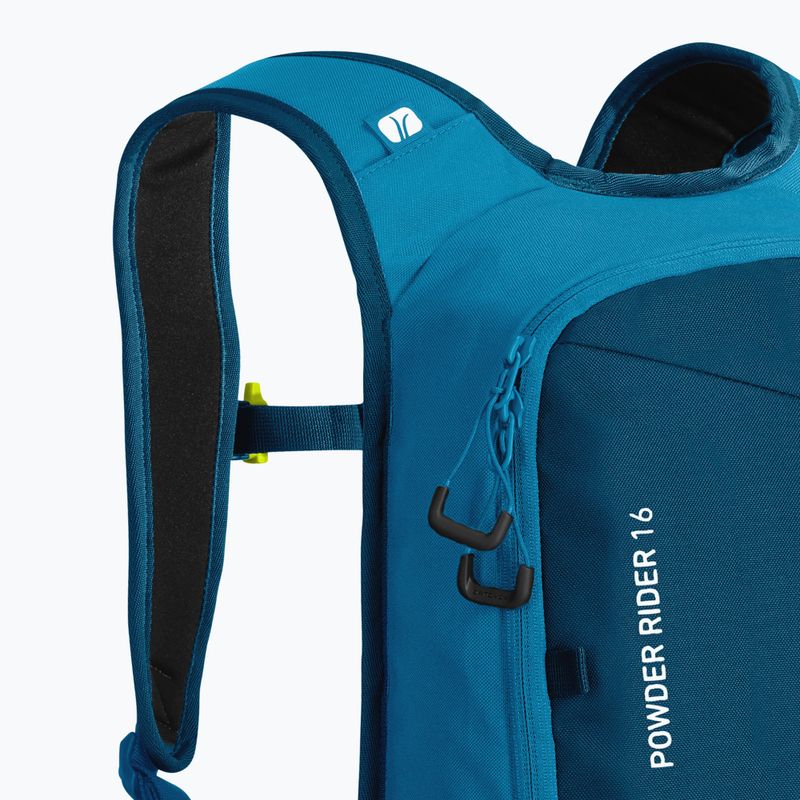 ORTOVOX Powder Rider 16 ski backpack heritage blue 6