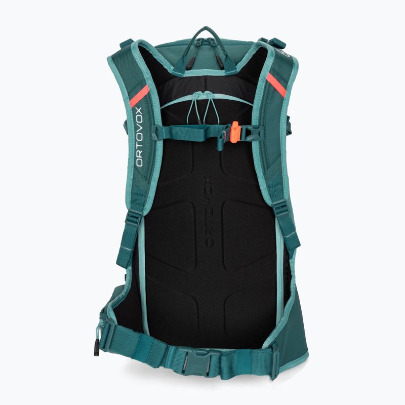 ORTOVOX Tour Rider 28 S ski backpack pacific green 3