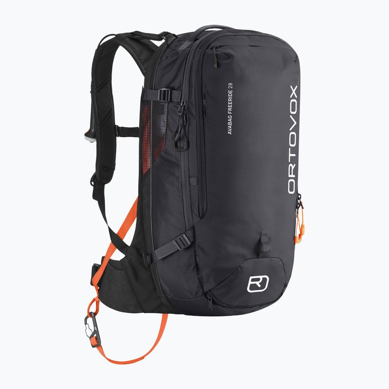 ORTOVOX Avabag Litric Freeride 28 black raven avalanche backpack