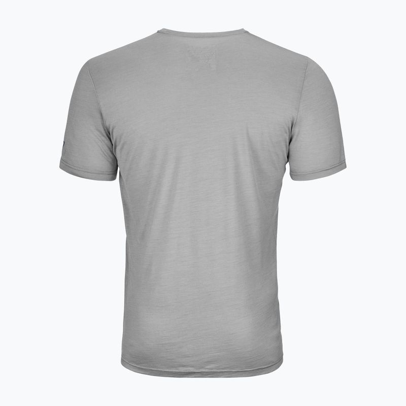 Men's trekking shirt Ortovox 140 Cool Mtn Playground grey 88302 2
