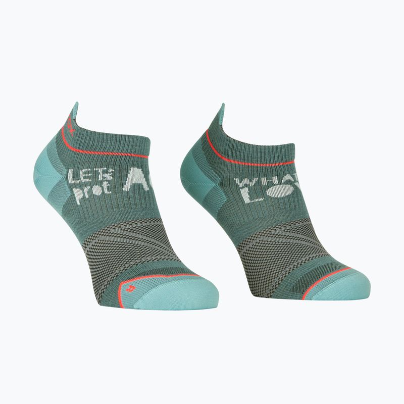 Women's trekking socks ORTOVOX Alpine Light Low grey 5479000001 5