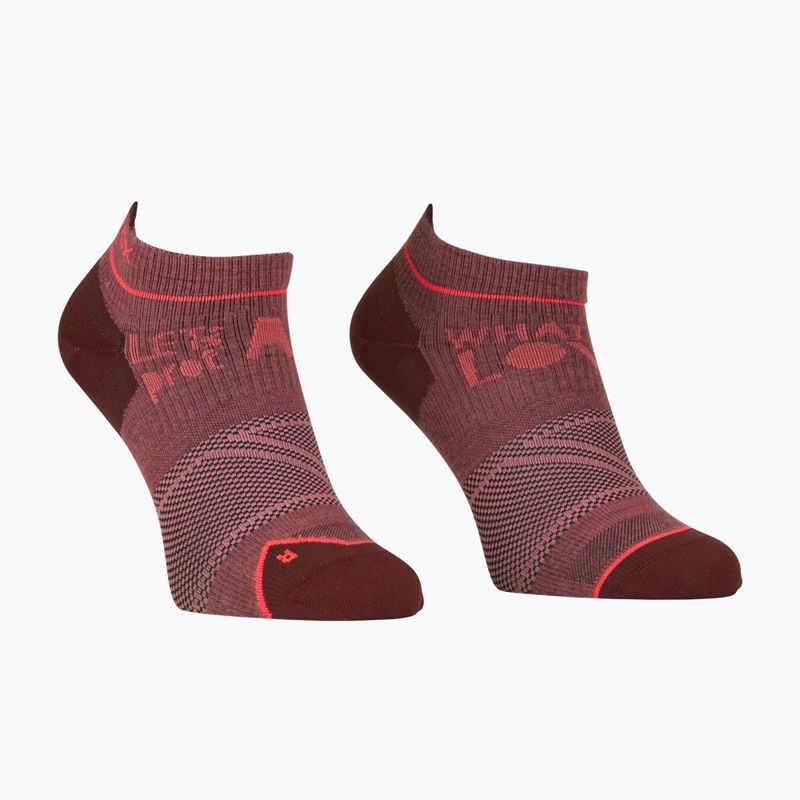 Women's trekking socks ORTOVOX Alpine Light Low red 5479000005 5