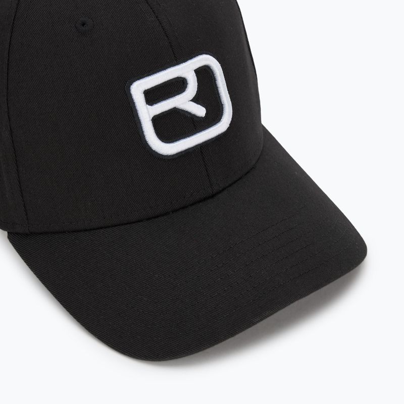 Ortovox Logo Flex baseball cap black raven 3