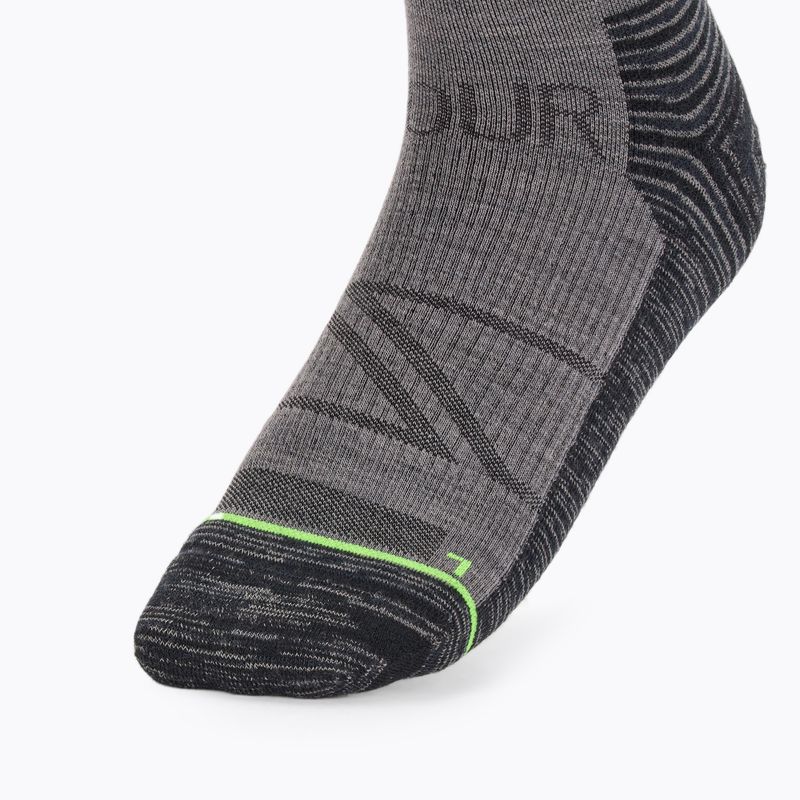 Men's skydiving socks ORTOVOX Ski Tour Comp Long black raven 3