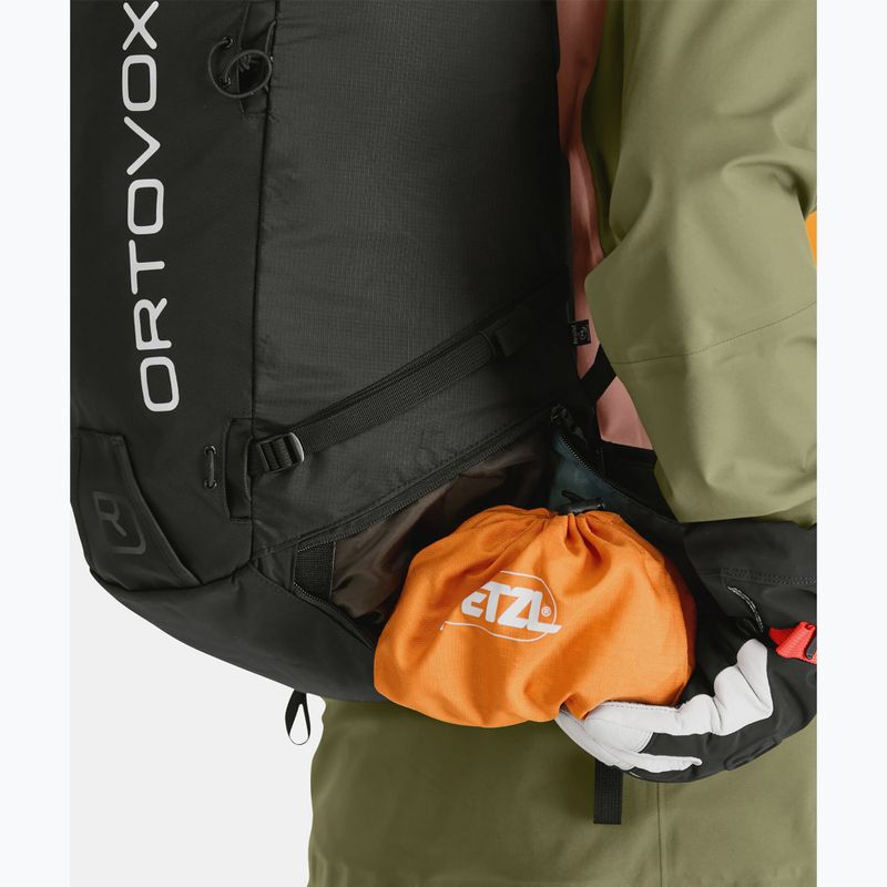 Women's ski backpack ORTOVOX Ravine 32 S black raven 11
