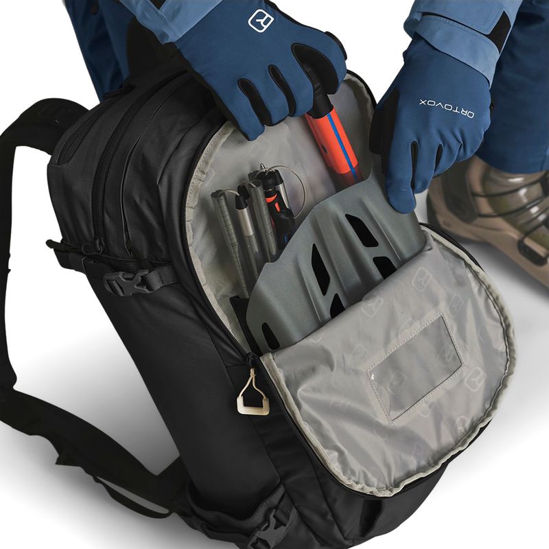 Ski touring backpack ORTOVOX Haute Route 32 l black raven 7