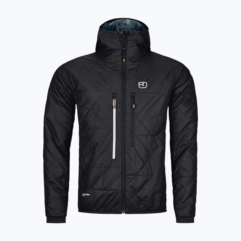 Men's skit jacket ORTOVOX Swisswool Piz Boe black raven