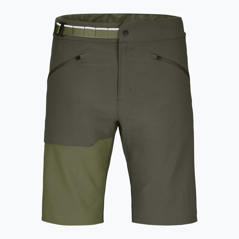 Men's shorts ORTOVOX Brenta dark wild herbs