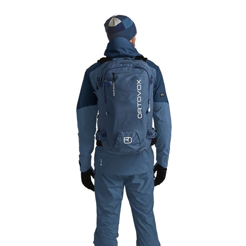Ski touring backpack ORTOVOX Haute Route 32 l blue nunatak 3