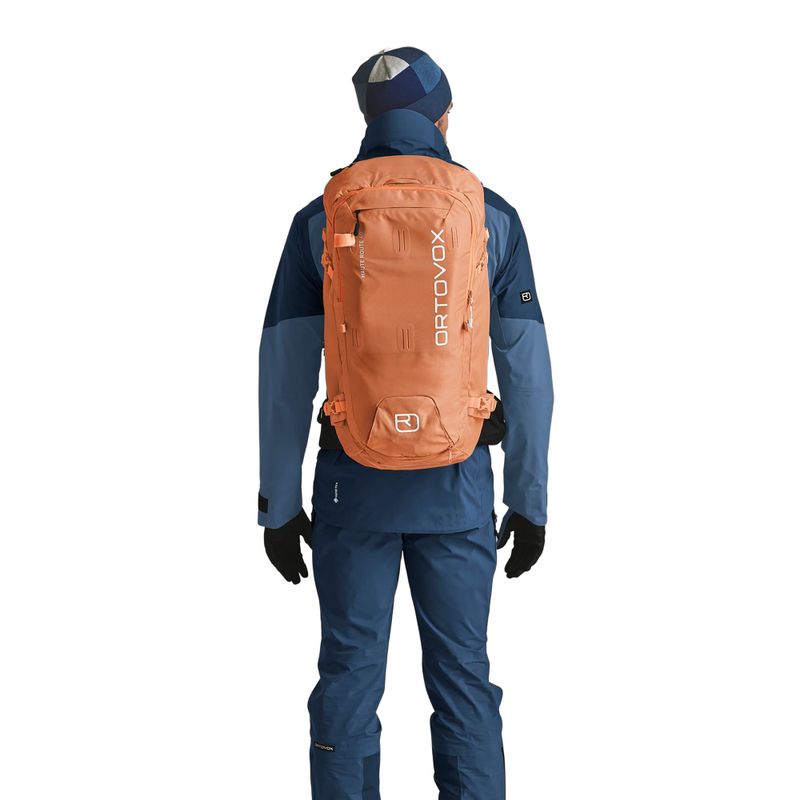 Ski touring backpack ORTOVOX Haute Route 40 l faded tangerine 3