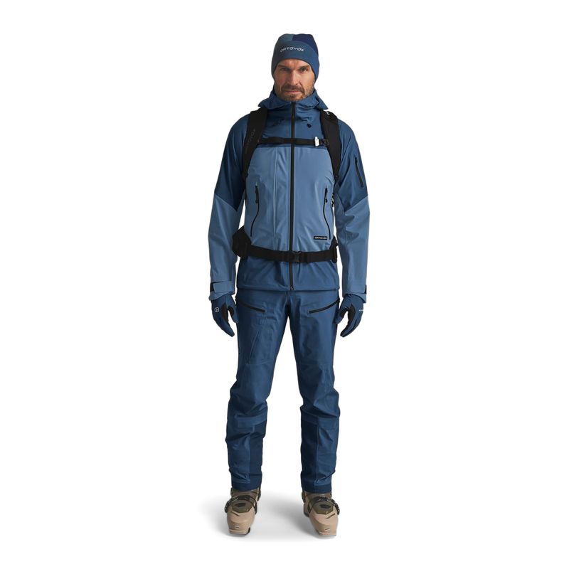 Ski touring backpack ORTOVOX Haute Route 40 l faded tangerine 4