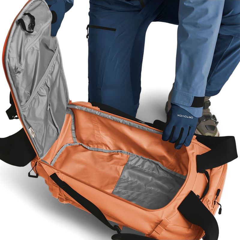 Ski touring backpack ORTOVOX Haute Route 40 l faded tangerine 8