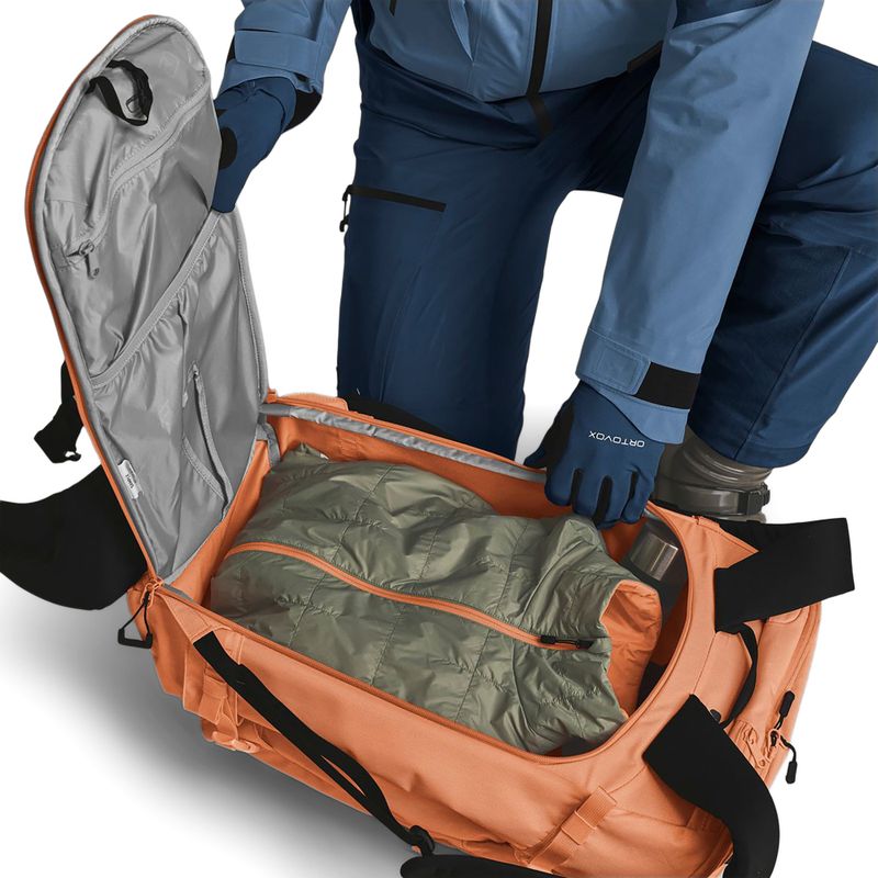 Ski touring backpack ORTOVOX Haute Route 40 l faded tangerine 9