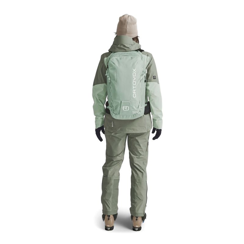 Ski touring backpack ORTOVOX Switchback 30 l S green acid 3