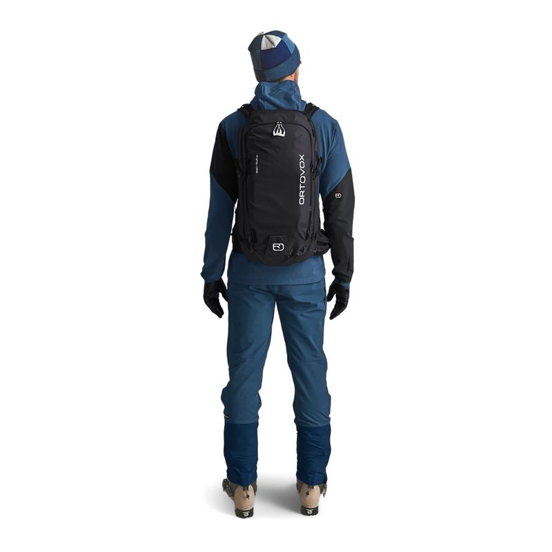 Ski touring backpack ORTOVOX Venet Tour 30 l black raven 3