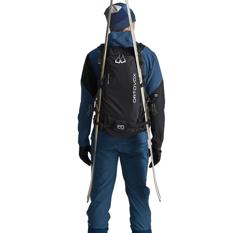 Ski touring backpack ORTOVOX Venet Tour 30 l black raven 6