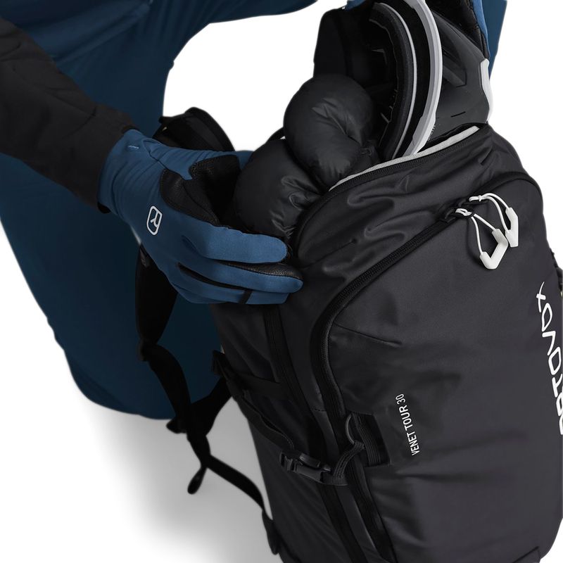 Ski touring backpack ORTOVOX Venet Tour 30 l black raven 7