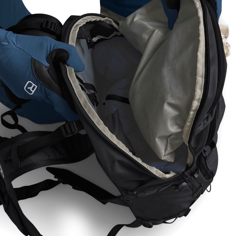 Ski touring backpack ORTOVOX Venet Tour 30 l black raven 8