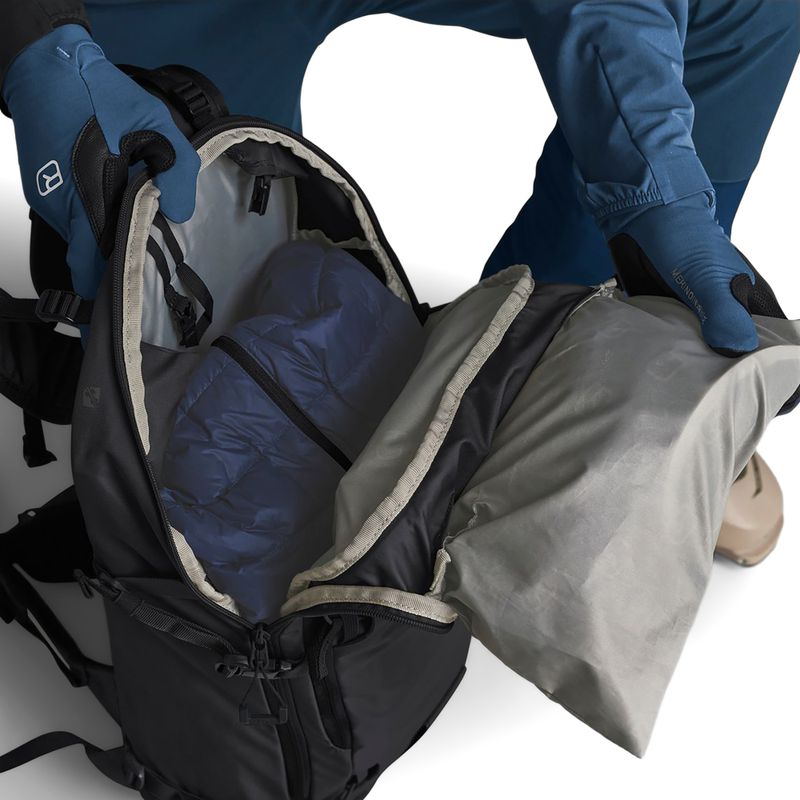 Ski touring backpack ORTOVOX Venet Tour 30 l black raven 9