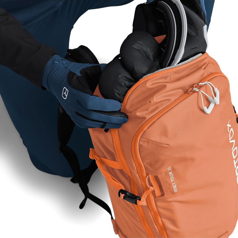 Ski touring backpack ORTOVOX Venet Tour 30 l faded tangerine 10