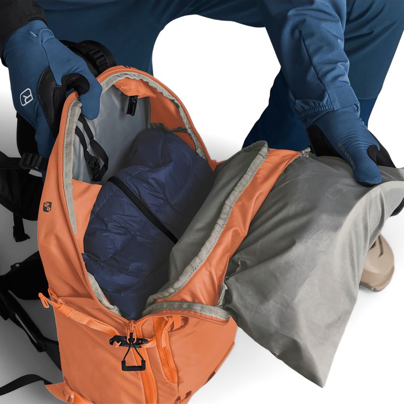 Ski touring backpack ORTOVOX Venet Tour 30 l faded tangerine 11