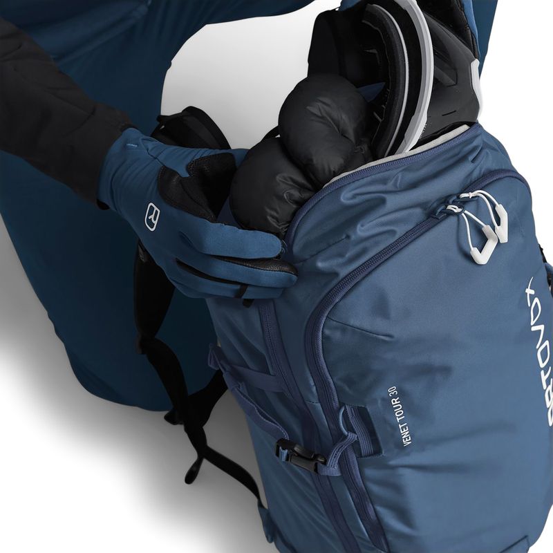 Ski touring backpack ORTOVOX Venet Tour 30 l light nunatak 8