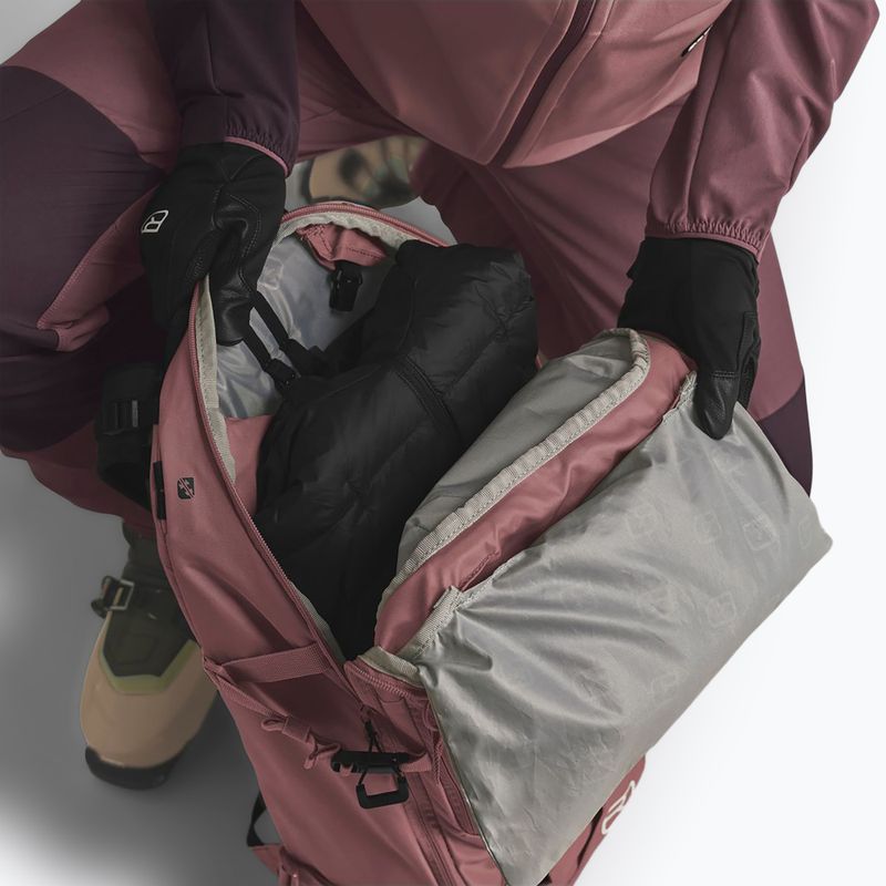 Ski touring backpack ORTOVOX Venet Tour 28 l dusk rose 11
