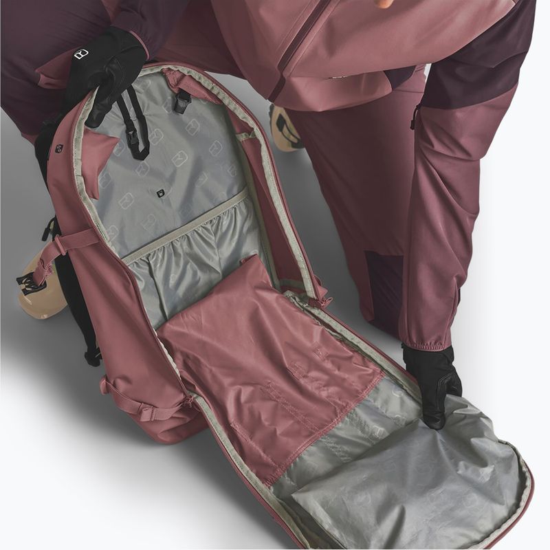 Ski touring backpack ORTOVOX Venet Tour 28 l dusk rose 13